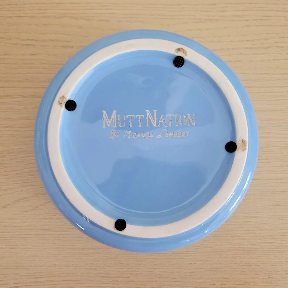 Mutt Nation Pet Bowl by Miranda Lambert